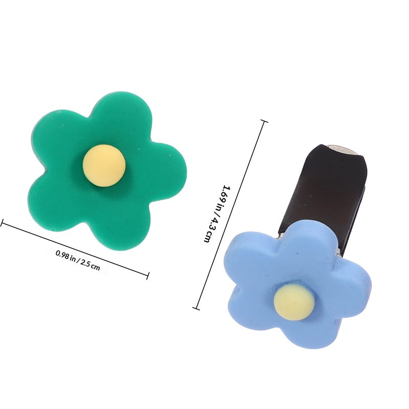 Flower Shaped Vent Clip, Enhance Car Interior with Aromatic and Stylish Fragrance Solution - Image 2