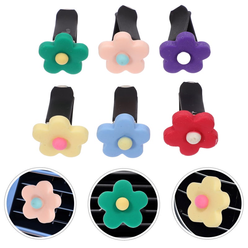 Flower Shaped Vent Clip, Enhance Car Interior with Aromatic and Stylish Fragrance Solution - Image 5
