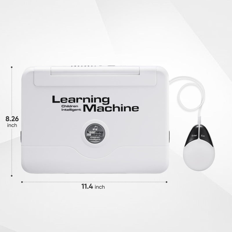 LESHITIAN Kids Laptop  80 Learning Modes to Learn Alphabet Words Mathematics Play Games and Music  Toy for Children Ages 5 - Image 3