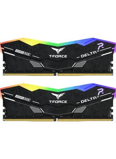 TeamGroup 64GB (2X32GB) 6000MHz DDR5 DESKTOP RGB GAMING RAM - BLACK  - Image 1