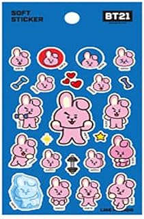 BT21 X STUDIO8 B.T.S Official Merchandise Soft Sticker, by Bangtanboys (Cooky) - Image 1