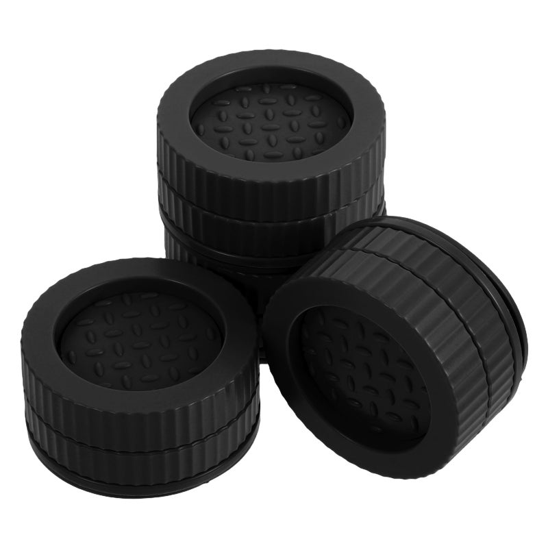 4pcs Furniture Risers: Nonslip And Floor - Furniture Lift Add Height Round for Table Chair and Bed - Home and Office - Image 4