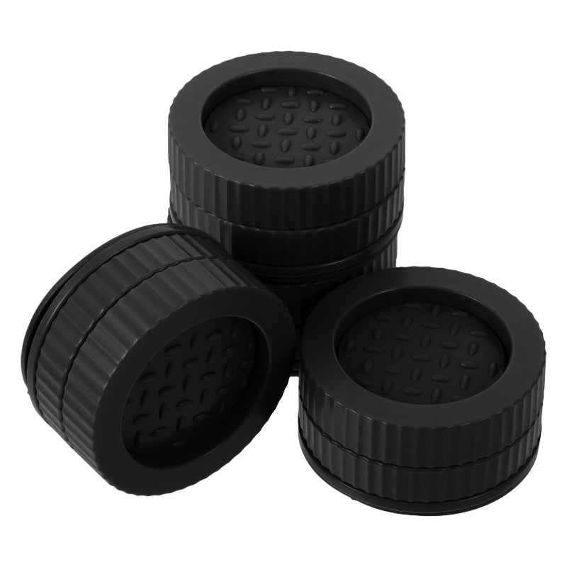4pcs Furniture Risers: Nonslip And Floor - Furniture Lift Add Height Round for Table Chair and Bed - Home and Office - Image 1