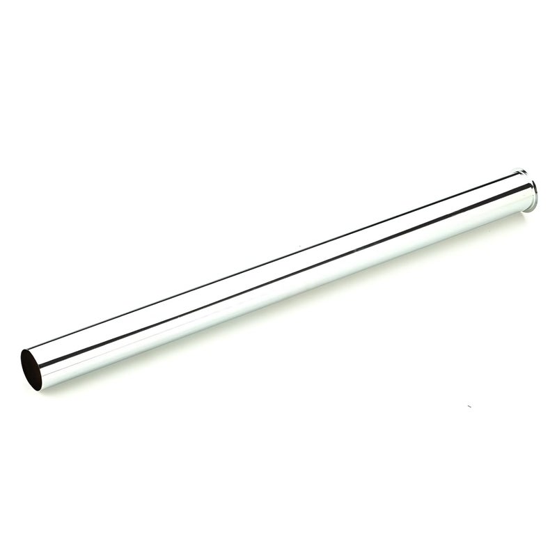 New Ware Stainless Steel Bottle Trap Pipe for Bathroom Wash Basin Bottle Trap Kitchen Sink Steel Bottle Trap Pipe RoundSilver 18 Inch
