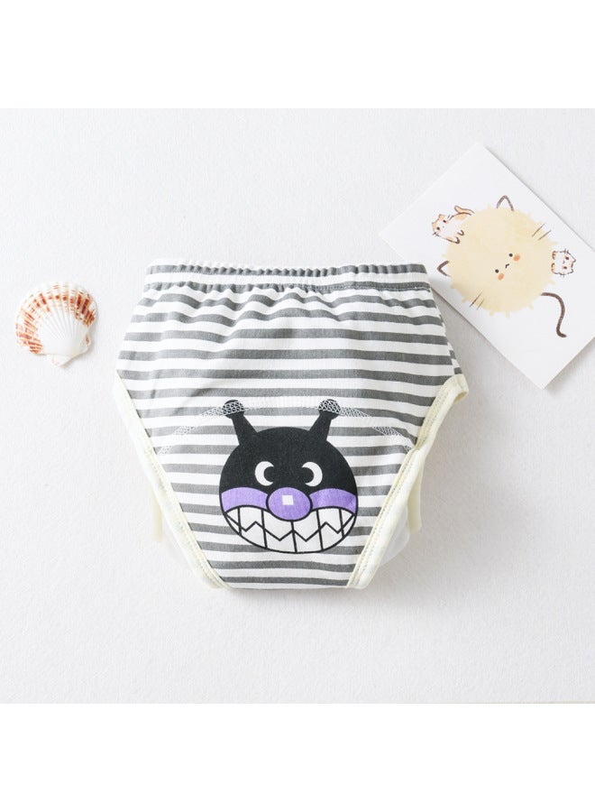Cartoon Wing Protection Baby Gauze Diapers Waterproof Diaper Pure Cotton Diaper Pocket Baby Learning Pants -up Pants
