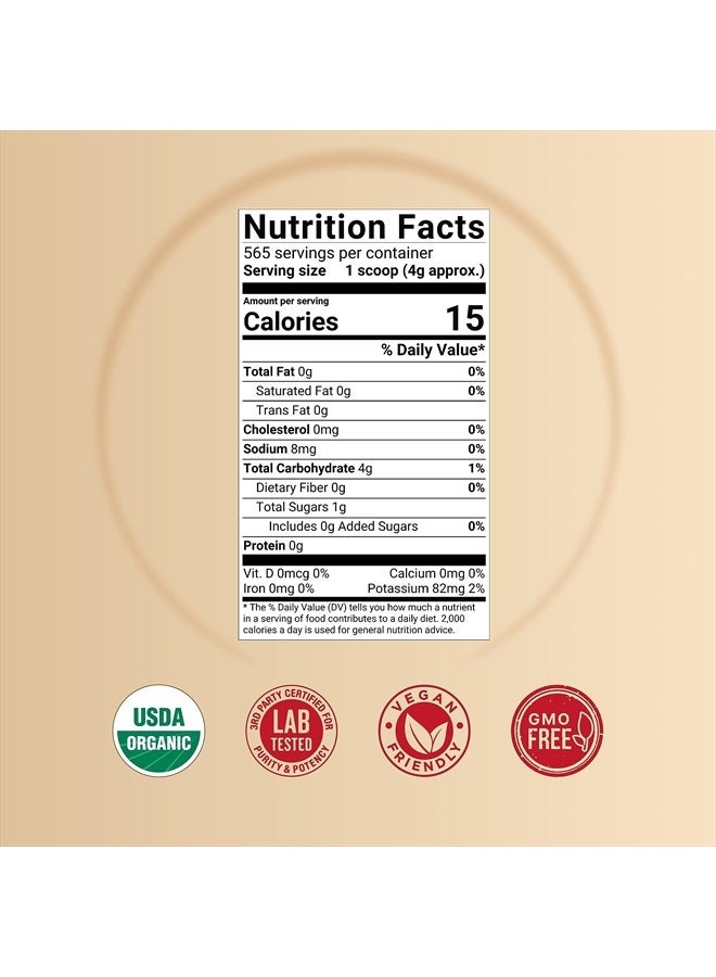 NatureBell Organic Beet Root Powder 5Lbs | 4,000mg Per Serving – Concentrated Whole Beet Root Source | High Dietary Nitrates – Raw Superfood Supplements – Great for Vegan Shakes & Smoothies – Non-GMO - Image 2