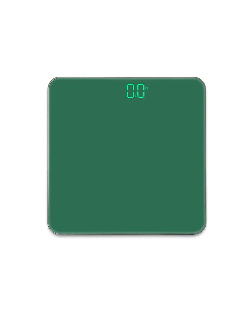 Royalford Electronic Body Scale- RF12029| Multi-Purpose Weighing Machine with High Precision, 4 Grain Gauge Accuracy Sensors| LED Display, Weighing Machine for Human Body-Weight Machine, 180 KG Capacity, Bathroom Scale, With Step-On Technology| Green - Image 3
