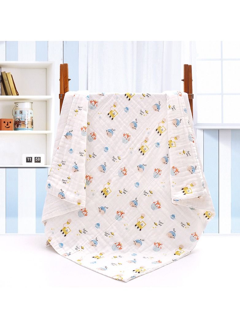 Loquat Pure Cotton Cartoon Printed Bath Towels