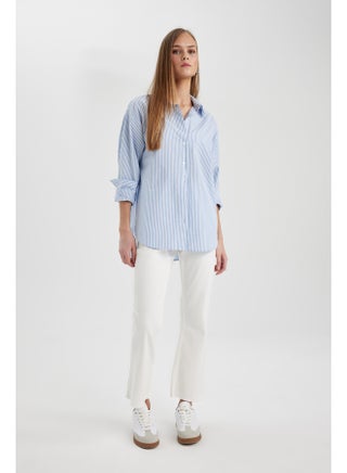 Woman Crop Flare Fit Denim Trousers - pzsku/Z8A4D0F3774101D0B22E9Z/45/_/1708518150/253b05b7-03e7-4a6c-aee7-227a29218d5b