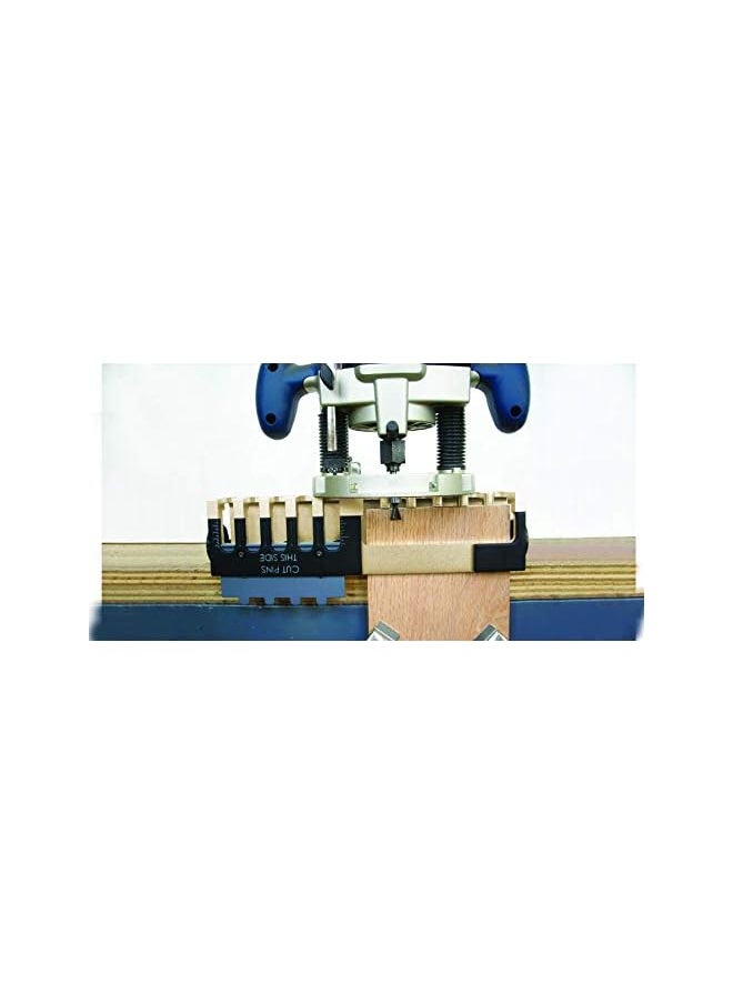 General Tools - Tools 861 Portable Aluminum Dovetail Jig, 12-Inch, Woodworking, Furniture Building & Cabinet Making With Router Bit - Image 1