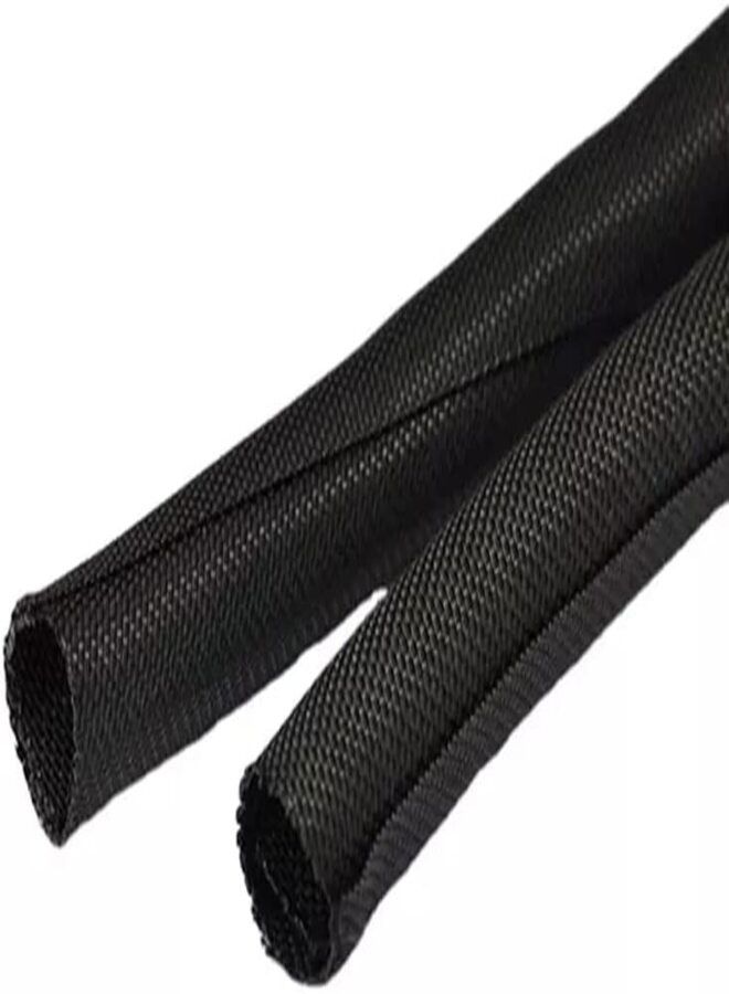 DKURVE DKURVE® Cable Sleeve Tubing Cord Sock Braided PET Cable Sleeve, Wire Sleeve Management System 5M  - Image 3