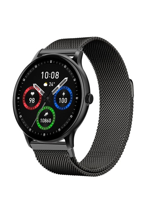 Fire-Boltt Phoenix Ultra Smart Watch 1.39 inch Bluetooth Calling, AI Voice Assistant, Metal Body with 120+ Sports Modes, SpO2, Heart Rate Monitoring (Dark Grey SS)