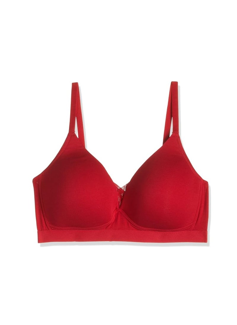 zivame Zivame Womens Wirefree Regular , Color: Lipstick Red, Size: 36D…  - Image 1