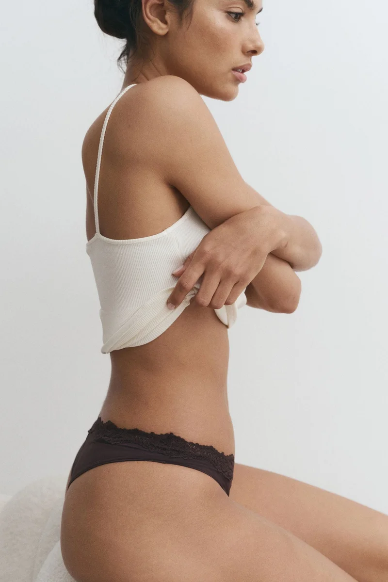 H&M 2-pack microfibre Brazilian briefs