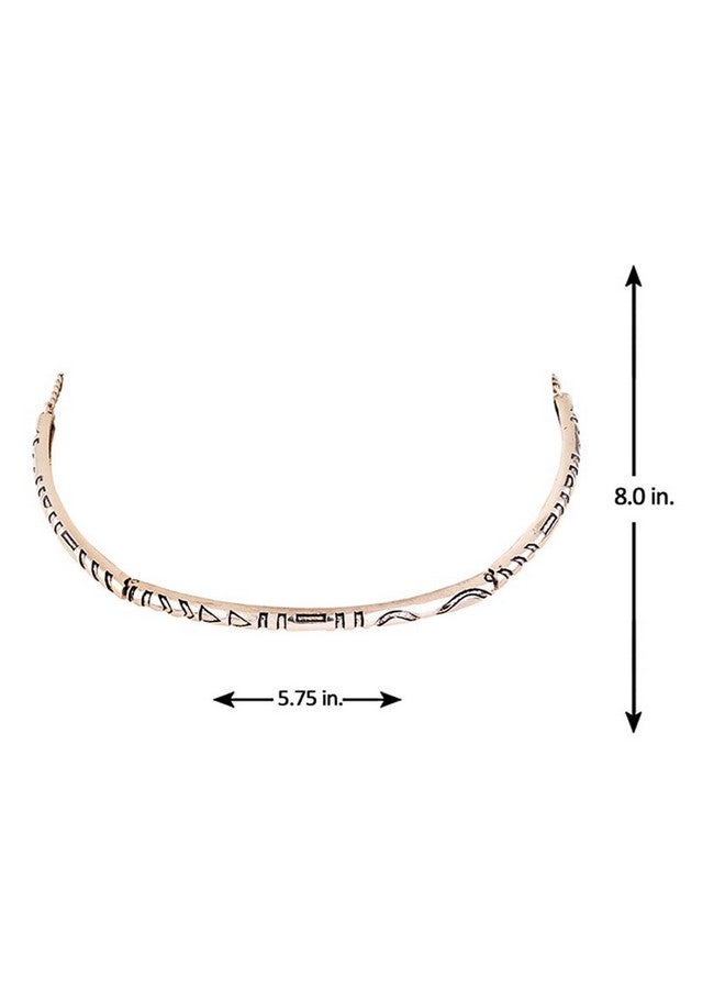 VOYLLA Aztec Bar Tribal Inspired Choker Necklace - Image 4