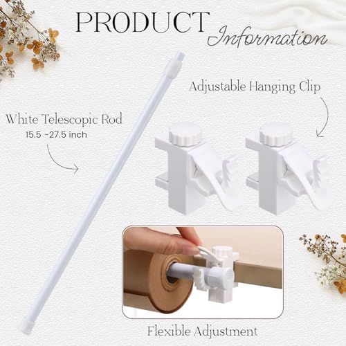 Vicenpal Kraft Paper Roll Holder 155275 Inch Retractable Clampon Butcher Paper Holder Roller Tabletop Easel for to Do Lists Drafting Wrapping Art Supplies Drawing - Image 3