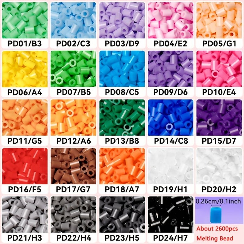 2600 Pcs Mini Bead Pixel Puzzle Creative Handmade Beading for Jewelry Making Pd23 - Image 3