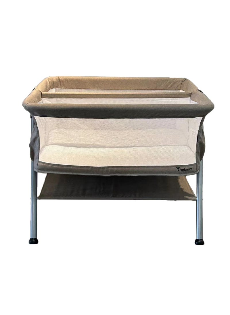 TEKNUM - Teknum FELLOW 2 Twin Bedside Crib Bassinet - Ivory - Image 1