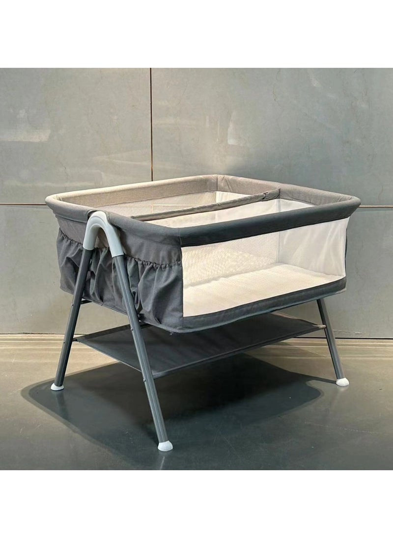 TEKNUM - Teknum FELLOW 2 Twin Bedside Crib Bassinet - Ivory - Image 1