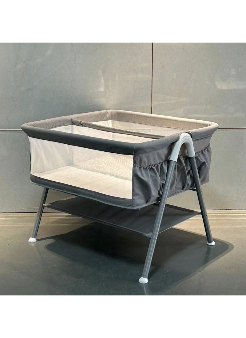 TEKNUM - Teknum FELLOW 2 Twin Bedside Crib Bassinet - Ivory - Image 1