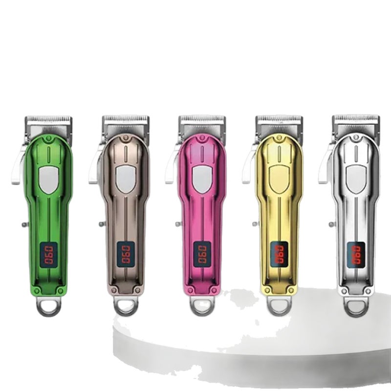 Professional High-Power Electric Hair Clipper with Digital Display for Men - Image 5