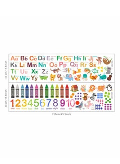 Y&D Cartoon Animal English Letter Decorative Wall Stickers Perfect For Kids' Bedrooms And Nurseries  - Image 3