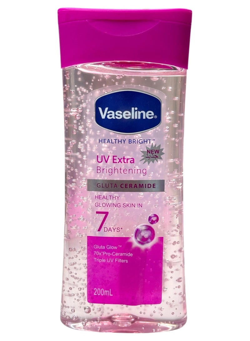 Vaseline UV Extra Brightening Health Glowing Skin Oil Gel 200ml - Image 1