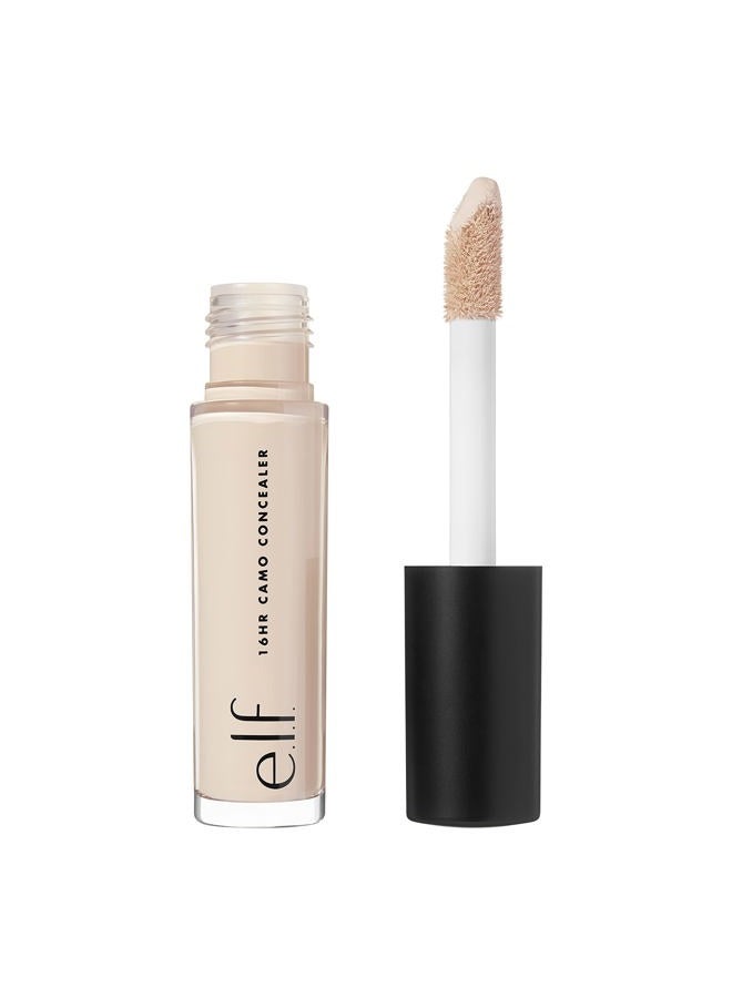 elf 16HR Camo Concealer, Full Coverage, Highly Pigmented Concealer With Matte Finish, Crease-proof, Vegan & Cruelty-Free, Light Ivory, 0.203 Fl Oz - Image 1