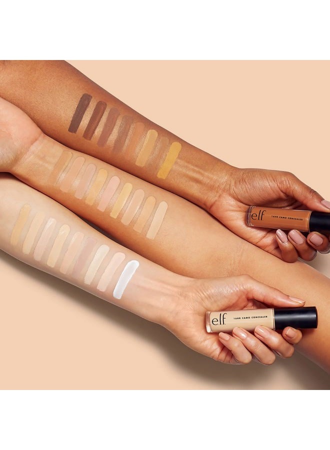 elf 16HR Camo Concealer, Full Coverage, Highly Pigmented Concealer With Matte Finish, Crease-proof, Vegan & Cruelty-Free, Light Ivory, 0.203 Fl Oz - Image 5