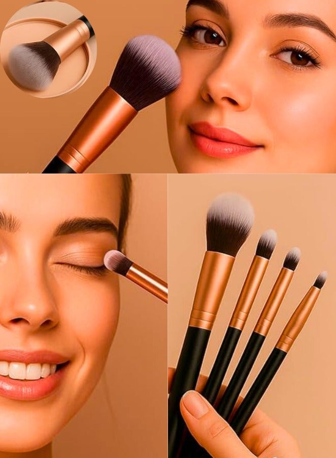 Chase Up 16 pcs Makeup Brush Set with 1 Eyebrov Razor Premium Syntetic Foundation, Professional Make Up Brushes Kit Powder Concealers Eyeshadow Blush Bronzer Applicator - Image 2