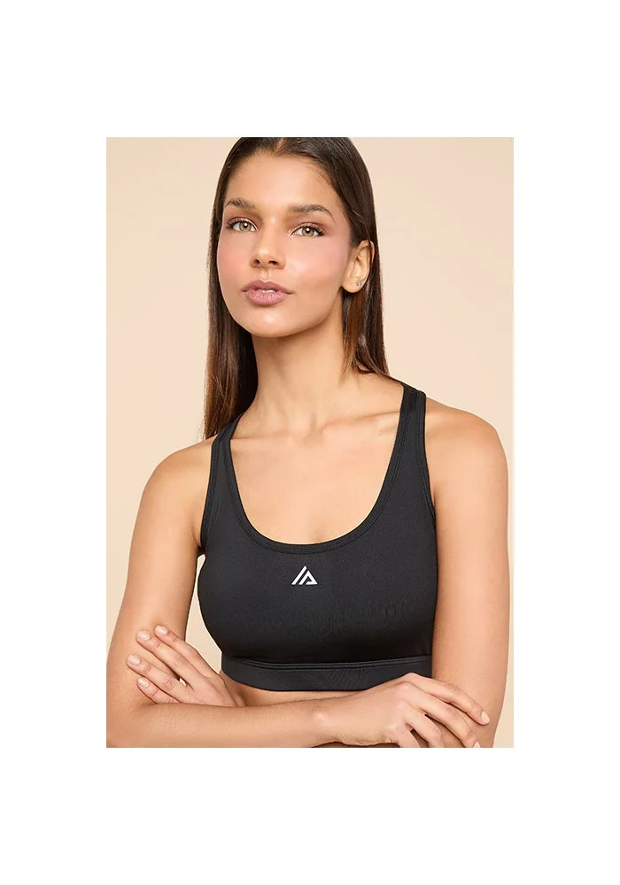 Logo Detail Sports Bra