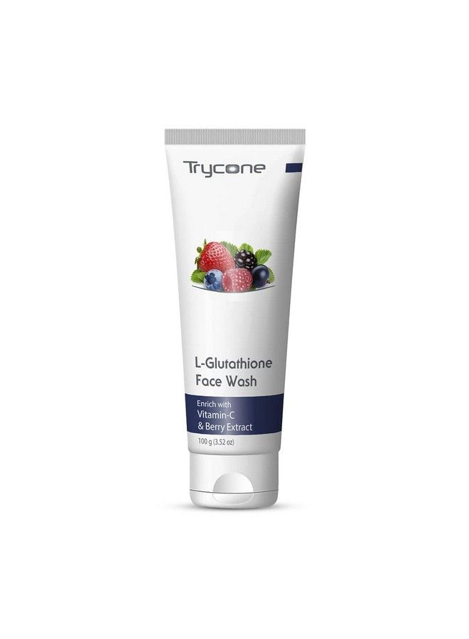 Trycone L Glutathione And Vitamin C Face Wash For Skin Whitening Enrich With Natural Actives 100 Gm - Image 1