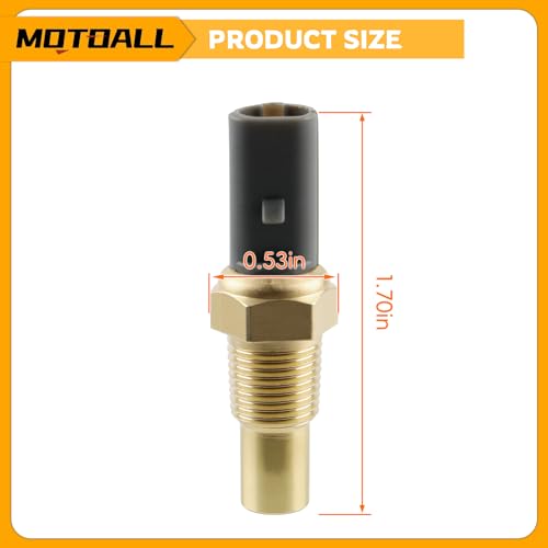MOTOALL 83420-20040 Engine Coolant Temperature Sensor 8342016050 Temp Sender Fit for Toyota Avalon 3.0L 1995-2004, for Tacoma 2.7L 3.4L - Image 3