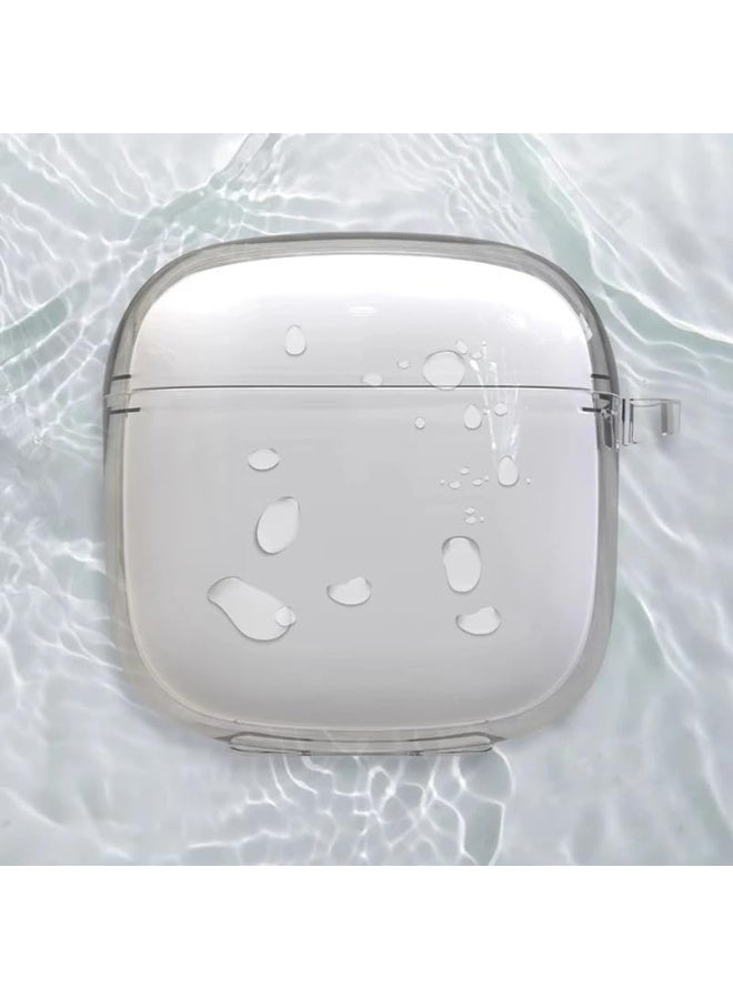 Silicone Case, Compatible with Huawei Freebuds SE 3 / SE 2 Gen Protective TPU Cover Clear Soft TPU Shockproof Case Full Body Transparent Protective Cover Men Women with Lanyard - Clear - Image 5