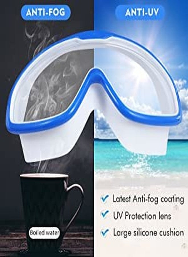 Dravizon Swimming Goggles for Kids (Transparent), Anti-Fog Water-Proof Anti-Ultraviolet Swimming Goggles, Adjustable Wide Field of View One-Piece Earplugs Suitable - Image 5