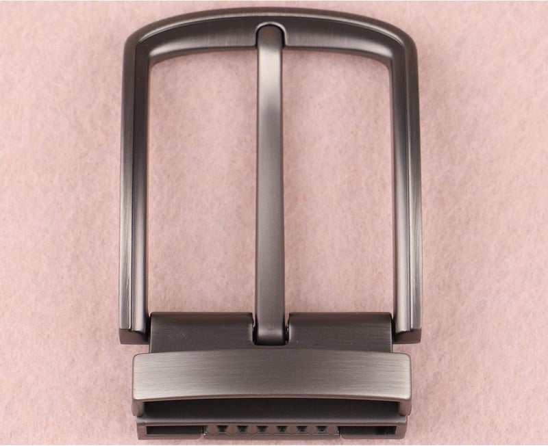 McFanBe 1.5 Inches (38-40 mm) Belt Buckle Single Prong Square Replacement Buckle for Men Women Belt - Image 2