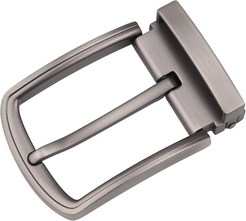McFanBe 1.5 Inches (38-40 mm) Belt Buckle Single Prong Square Replacement Buckle for Men Women Belt - Image 1