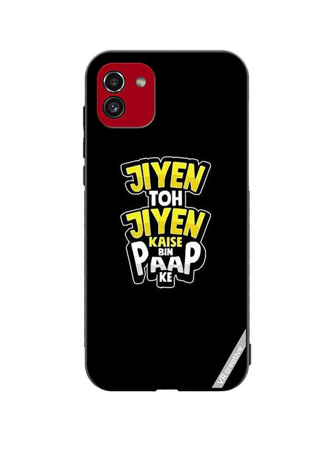 VR CREATIVE Protective Case Cover For Samsung Galaxy A03 Jiyen Toh Jiye Design Multicolour - Image 1