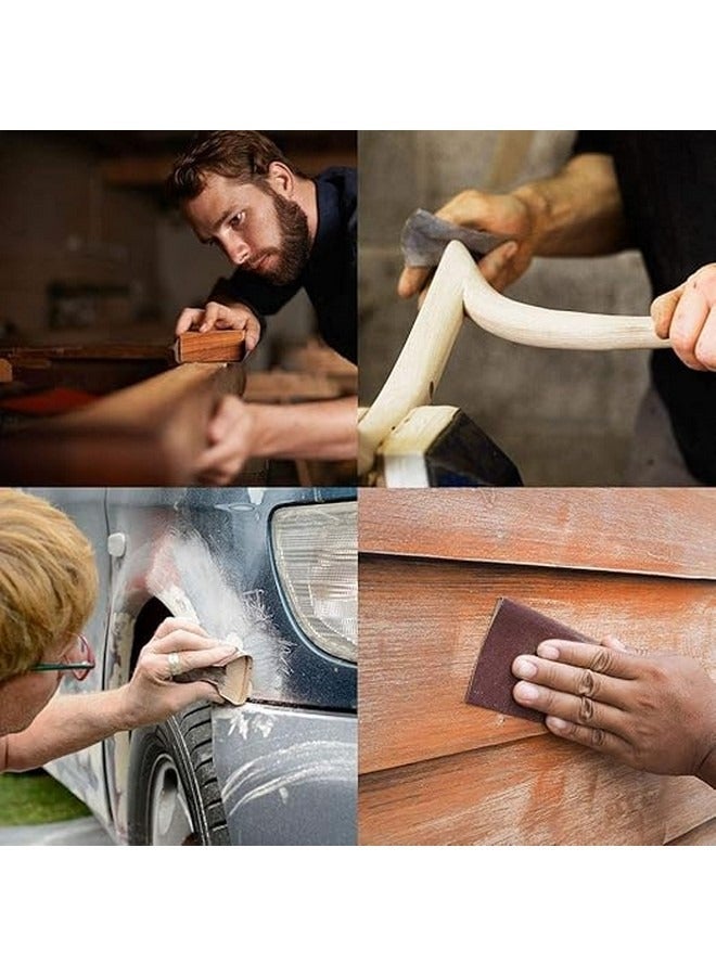 Beauenty 36 Sheets Sandpaper, Premium Wet Dry Waterproof Sand Paper, 400 to 3000 Assorted Grit Sanding Paper for Wood Furniture Finishing, Metal Sanding and Automotive Polishing  - Image 4