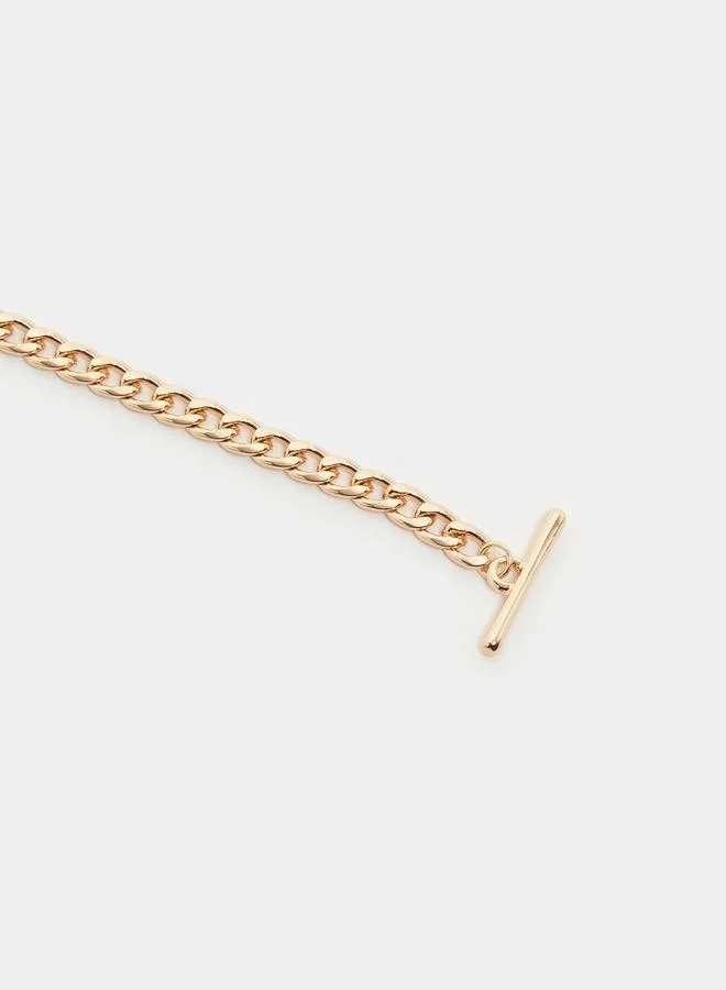 Styli Stone Drop Chain Bracelet