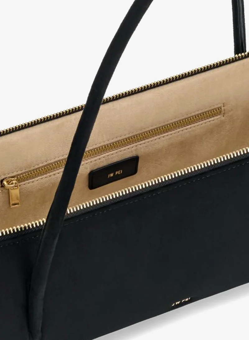 Jw Pei Black Nova East West Shoulder Bag for Women | Best Price UAE