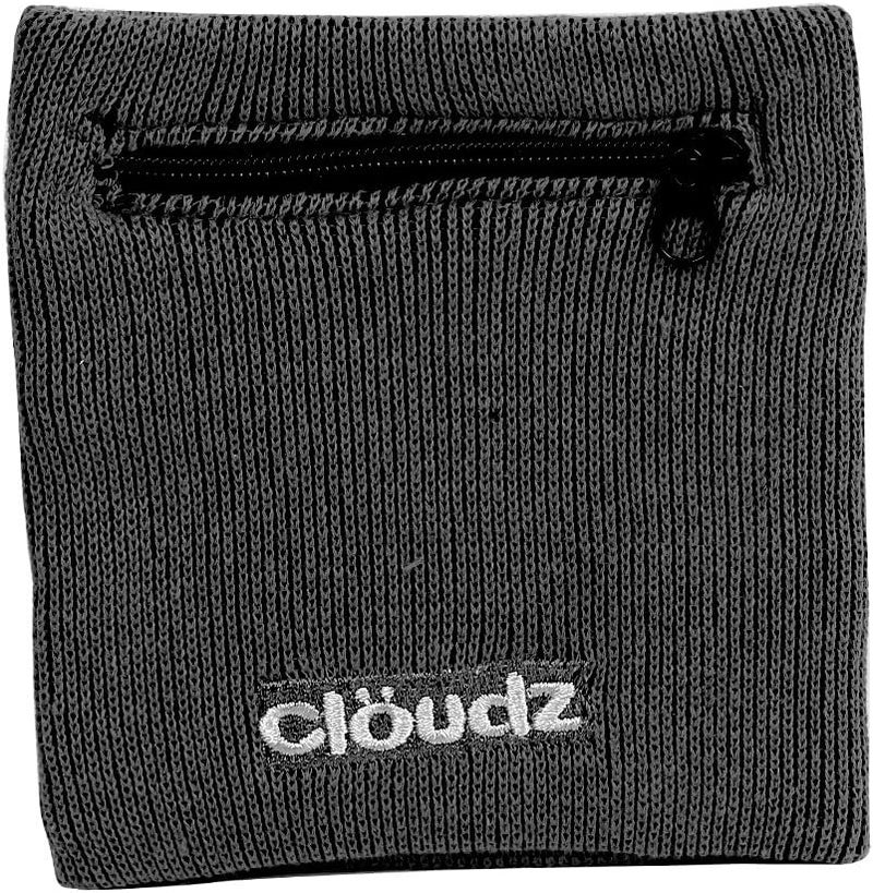 Cloudz : RFID Protection Travel Wrist Wallet - Black - Image 1