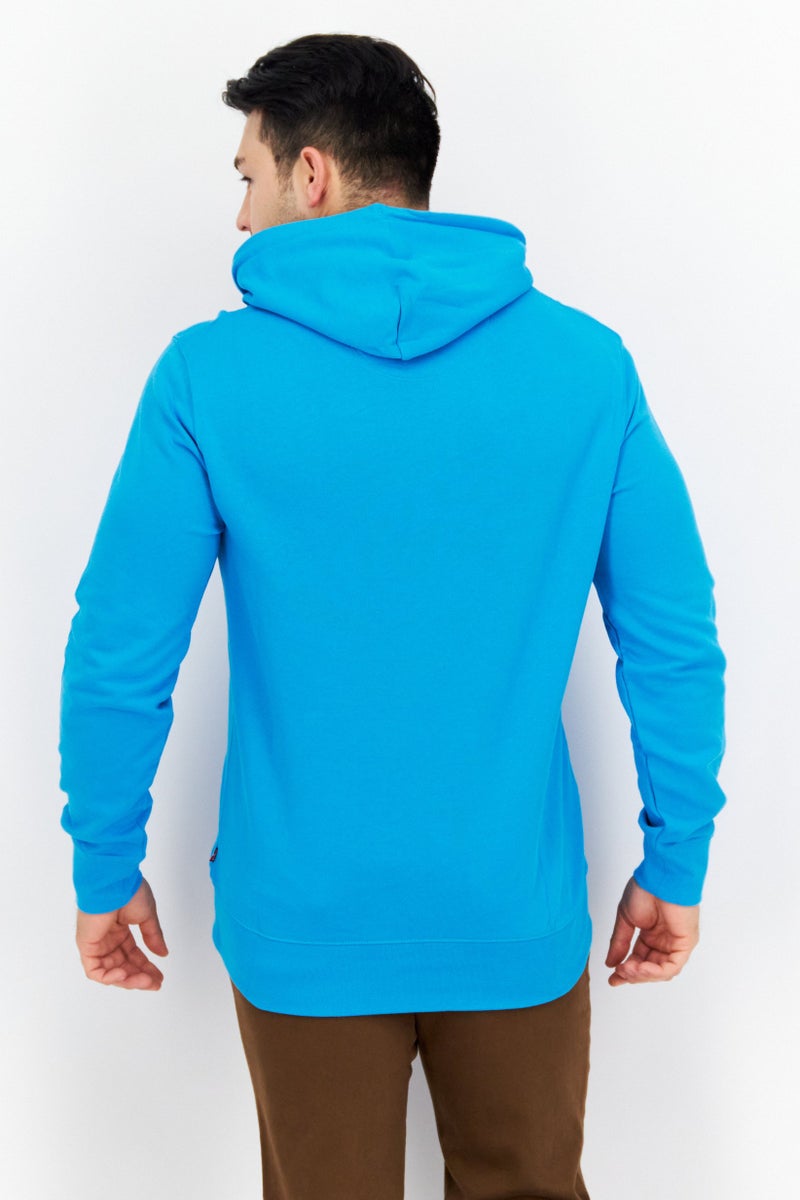 Levi's هودي برسمة جرافيك بأكمام طويلة للرجال، أزرق - Image 3