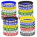 PIBIMoicy 36 Pcs Taekwondo Theme Rubber Silicone Wristbands Taekwondo Competition Decorations Birthday Party Favors Supplies - Image 2