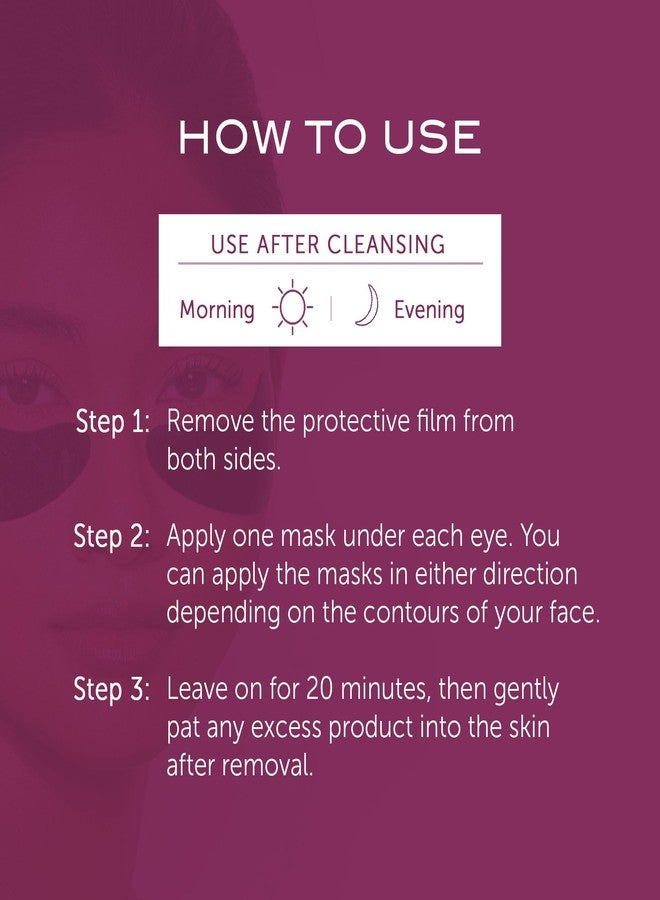 111سكن قناع العين بلاك دايموند من 111SKIN، لصقات مرطبة لمنطقة تحت العين للهالات السوداء مع الريتينول وحمض الهيالورونيك والنياسيناميد، يساعد على شد البشرة وتخفيف مظهر الخطوط الدقيقة ومنطقة تحت العين، 8 أزواج - Image 5