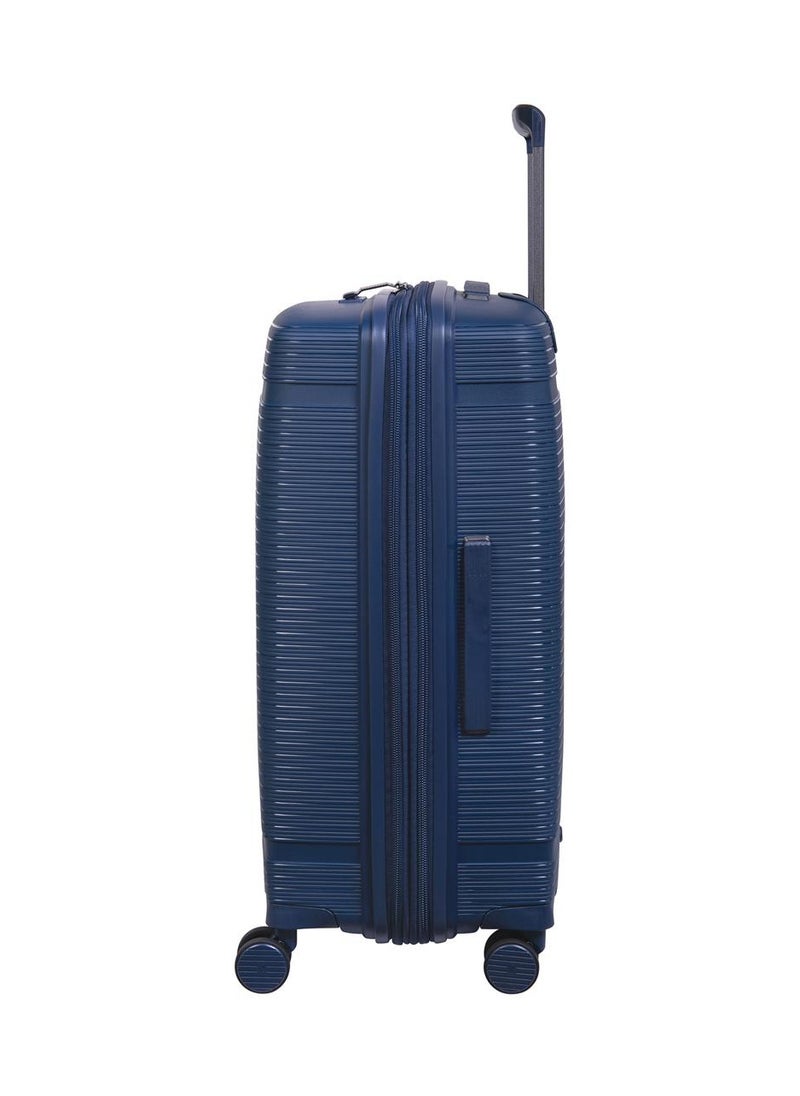 it Luggage - it Luggage Bag Unanimous Set of 3 Pcs, Hard Case Polypropylene (PP) Material, Matching Color Suitcases, 8x360 Degree Spinner Wheels, Expandable Trolley, Telescopic Handle, TSA Lock, Color Dark Blue - Image 1