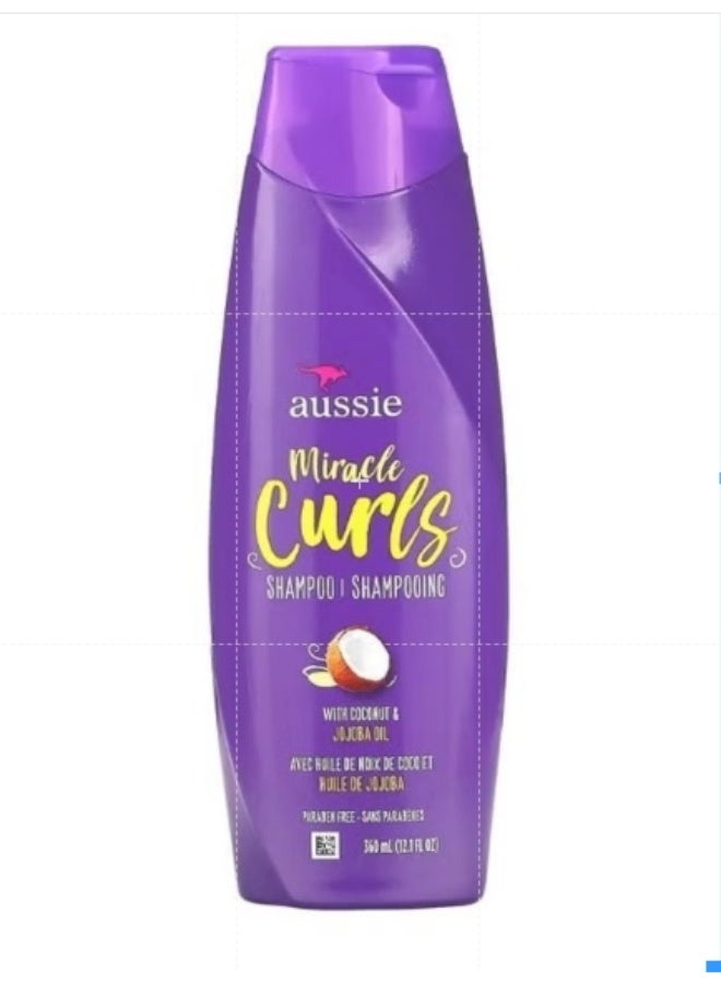 Miracle Curls Shampoo with Coconut Jojoba Oil 12.1 fl oz 360 ml