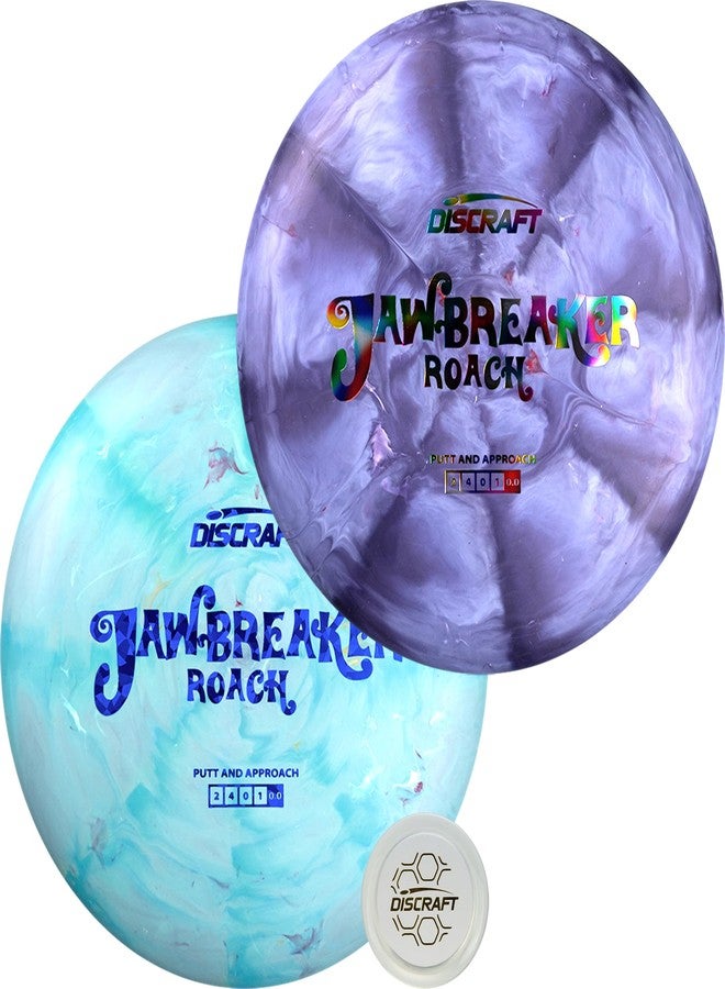 Discraft Jawbreaker Roach 2-Pack | Premium Putter Set in Updated Jawbreaker Plastic - Varied Colors & Foils - 173-174g - Image 1