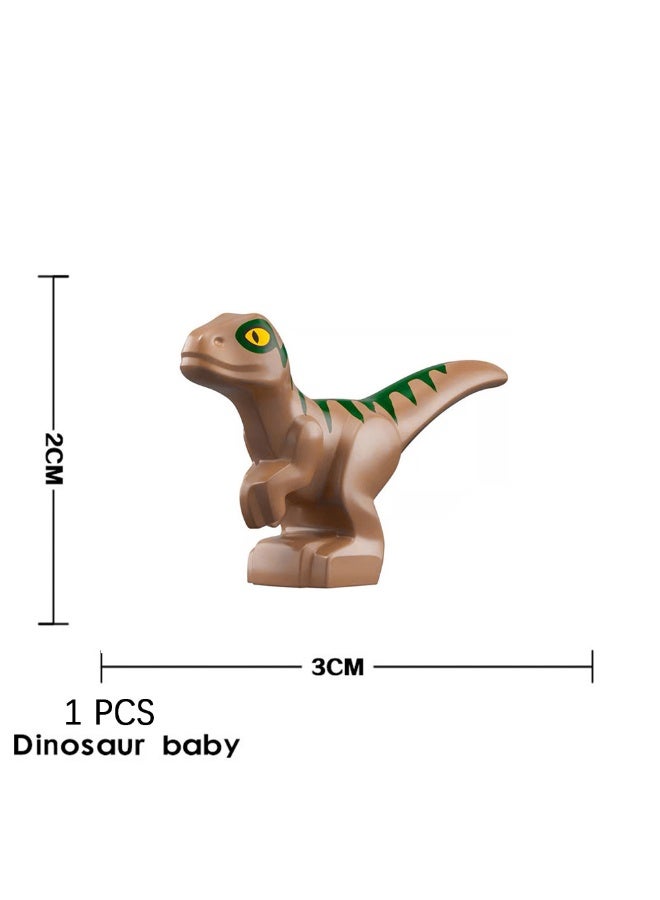 NIBEMINENT Jurassic Mini Dinosaur Building Blocks Set