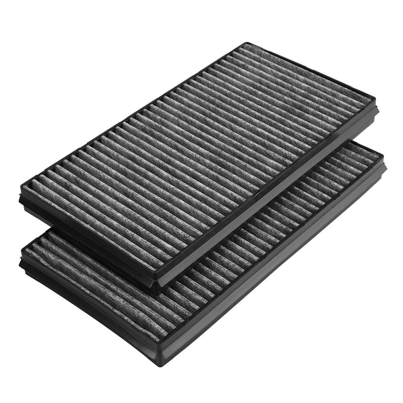 2pcs Cabin Air Filter Set For E60 528i 535i 535xi 545i 550i 650i M5 M6 - Image 1
